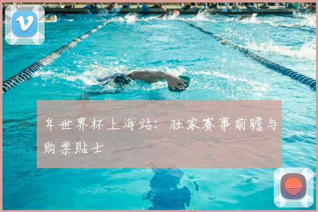 年世界杯上海站:独家赛事前瞻与购票贴士