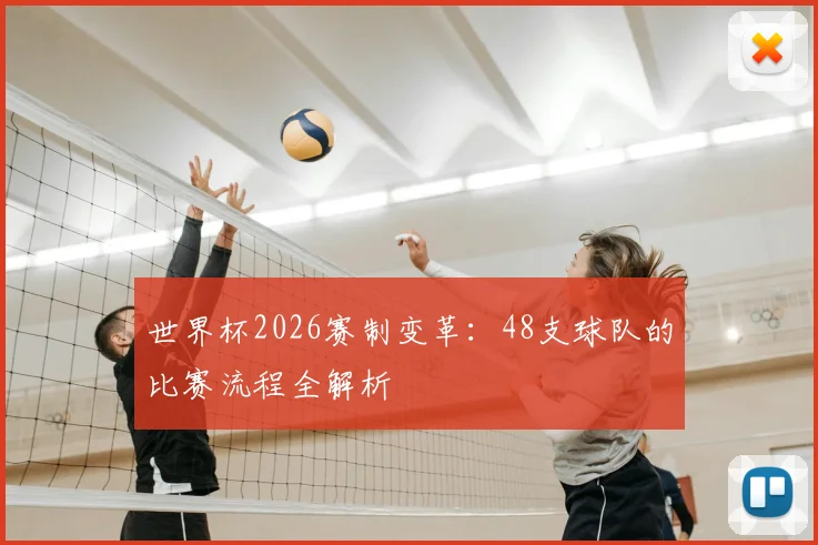 世界杯2026赛制变革:48支球队的比赛流程全解析
